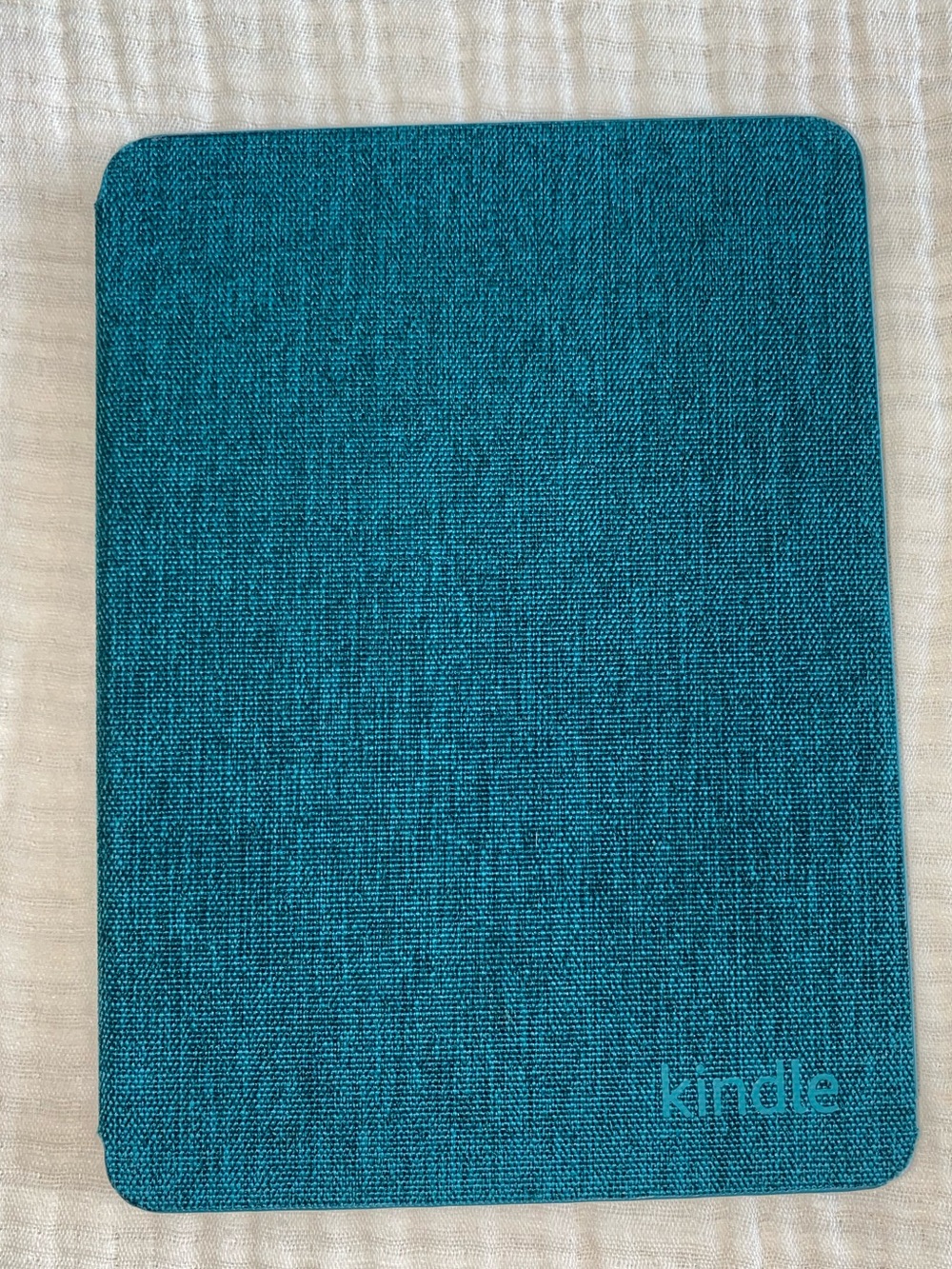 Amazon Kindle Paperwhite (2024) & Colorsoft Fabric Cover Case | Jade Green